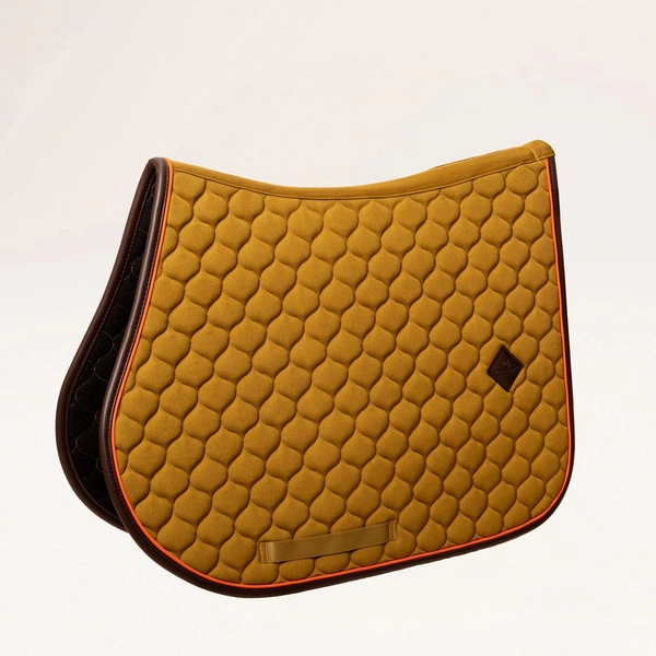 Kentucky czaprak Onion Quilt Neon Leather - khaki