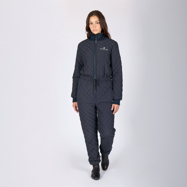 Kombinezon Kingsland Classic Ladies Quilted One-piece - granatowy
