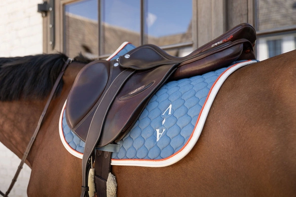 Puśliska Dy'on Leather Stirrup Straps Mono - brąz