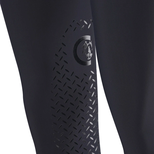 Damskie bryczesy Kentucky Miami z kolanowym lejem - granatowe