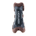 Kentucky Bamboo Vegan Sheepskin Tendon Boots Elastic na przednie nogi - czarne z brązowym futerkiem
