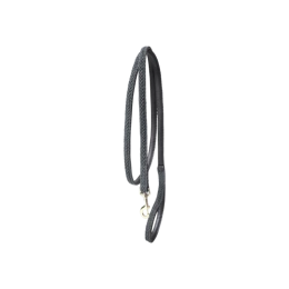 Kentucky uwiąz skórzany z plecionką - szary