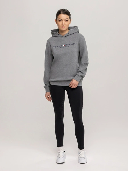 Ocieplane legginsy Tommy Hilfiger Vermont - czarne