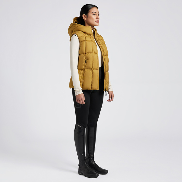 Kamizelka Cavalleria Toscana Down Padded Nylon Vest - musztardowa