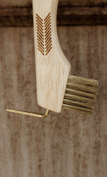 Kopystka z metalowym włosiem i magnesem - Kentucky Grooming Deluxe