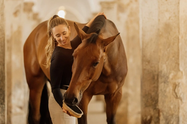 Szczotka nabłyszczająca do sierści - Kentucky Grooming Deluxe