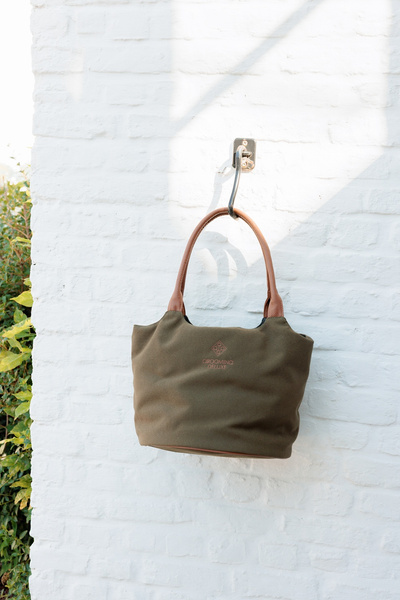 Torba na szczotki Bag Canvas Kentucky Grooming Deluxe - khaki