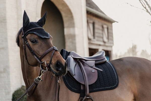 Kentucky nauszniki Wellington Glitter Stone - granatowe