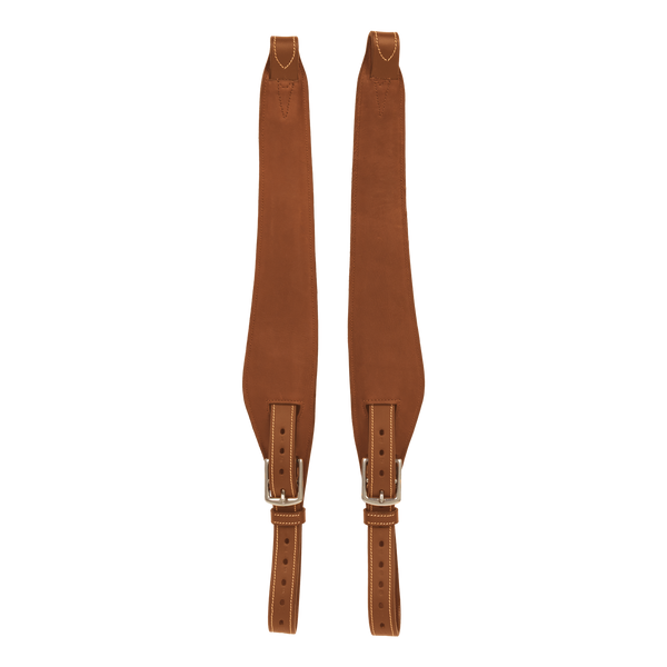 Puśliska Dy'on Leather Stirrup Straps Mono - jasny brąz