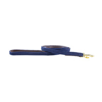 Pleciona smycz Kentucky Nylon 1,2m - granatowa