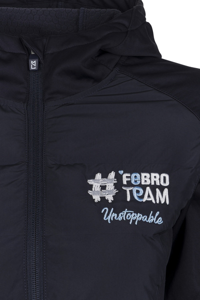 Cienka kurtka #FebroTeam - granatowa