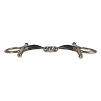 Velari wędzidło Full Cheek Bit Double Jointed Sweet Iron 16 mm