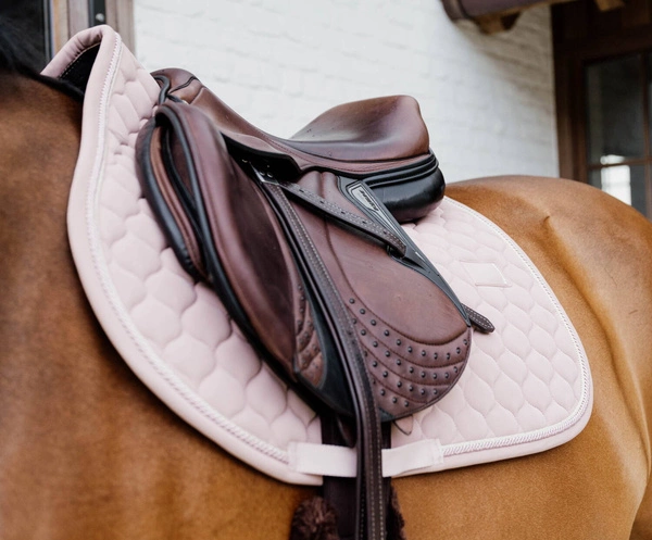 Kentucky czaprak Rubber Logo - old rose