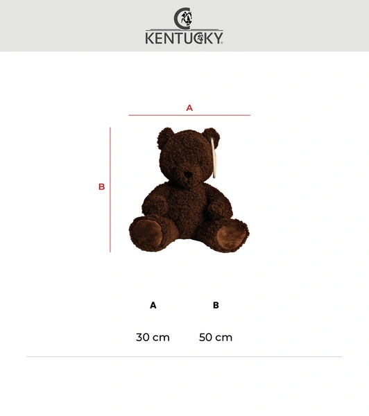 Kentucky zabawka do boksu Bear - pudrowy róż