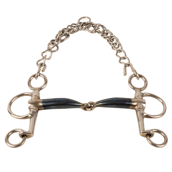 Velari Pelham Single Jointed Short Sweet Iron 16 mm