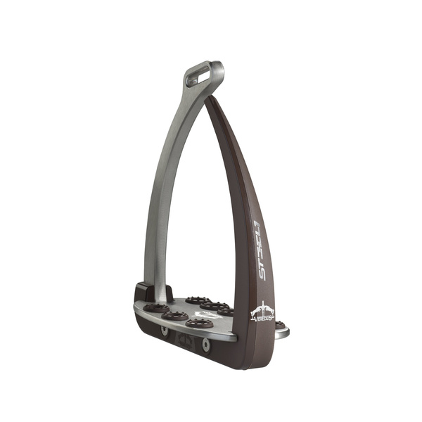 Strzemiona Veredus Vita Stirrup Steel1 - brązowe