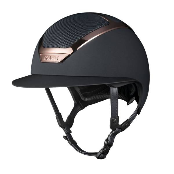 Kask Star Lady Chrome KASK - czarny/różowe złoto