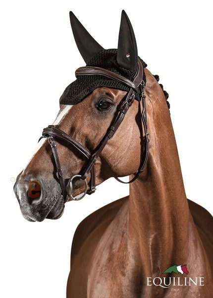 Nauszniki Equiline Dell - granatowe