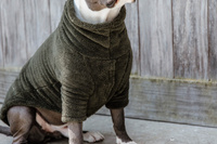 Kentucky sweter dla psa Teddy Fleece -ciemna zieleń 