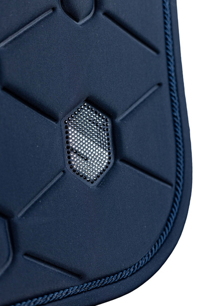 Czaprak Samshield SpineShield Jump Swarovski - granatowy