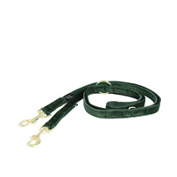Smycz Kentucky Velvet 2m - zielona
