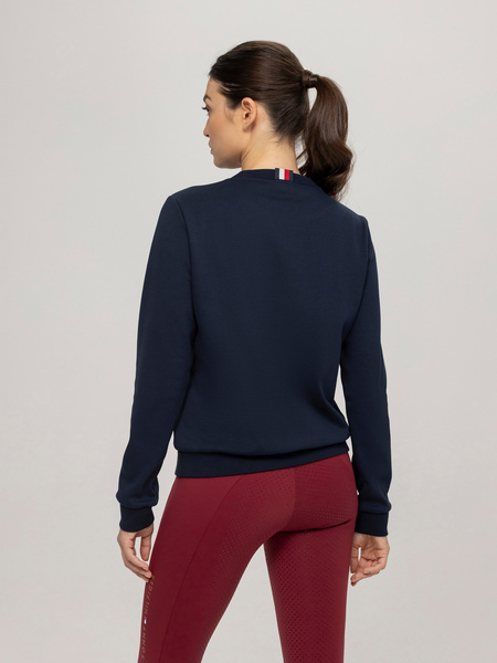 Bluza Tommy Hilfiger Illinois Graphik - granatowa