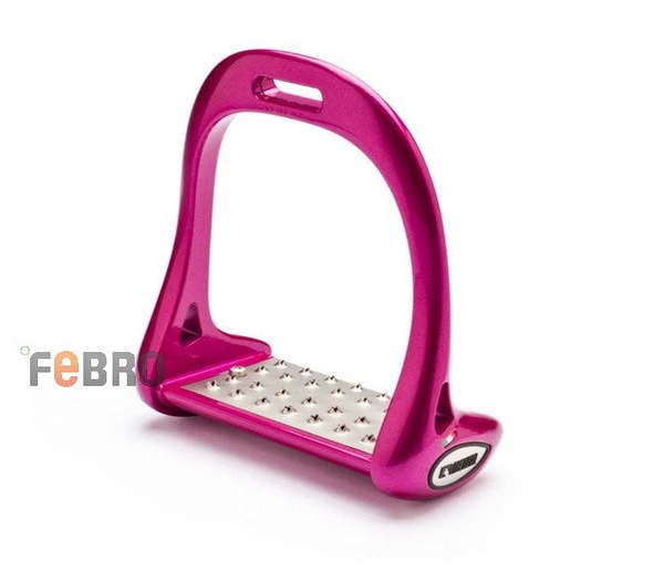 Strzemiona Lorenzini Titanium Jumping z tytanową stopką - fuksja