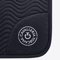 Czaprak Double Orbit Wave Quilted - granatowy
