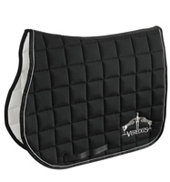 Veredus czaprak skokowy Saddlecloth Microfiber Jumping - czarny/biały