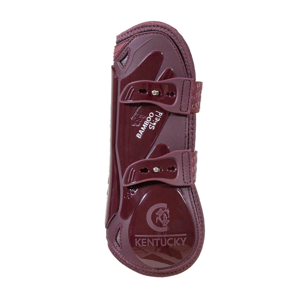 Kentucky Bamboo Tendon Boots Elastic na przednie nogi - bordowe