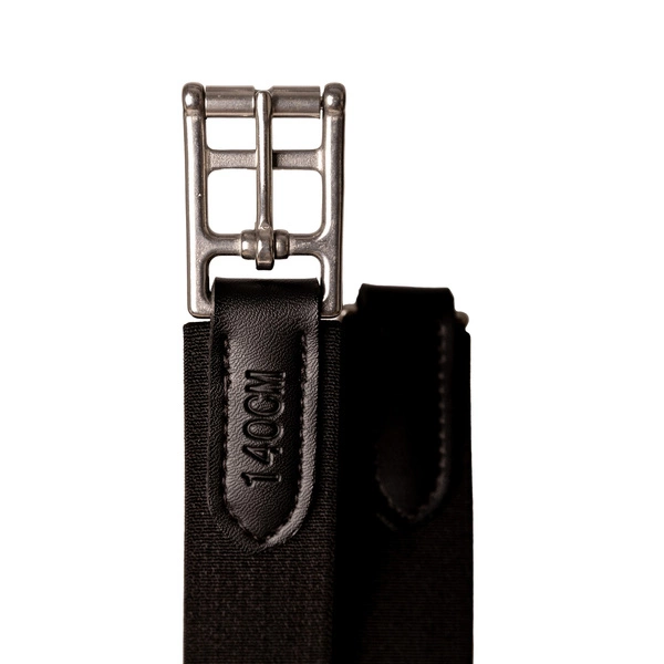 Kentucky anatomiczny popręg Anatomic Stud Girth z fartuchem - czarny