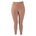Damskie legginsy Kentucky Classic z kolanowym lejem - pudrowy róż