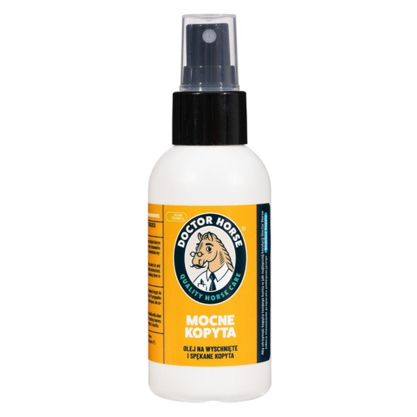 Olej do kopyt Doctor Horse Mocne kopyta - olej od kopyt w sprayu 100ml