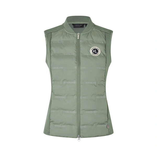 Kamizelka damska Kingsland KLLucy Ladies Hybrid Bodywarmer - oliwkowa