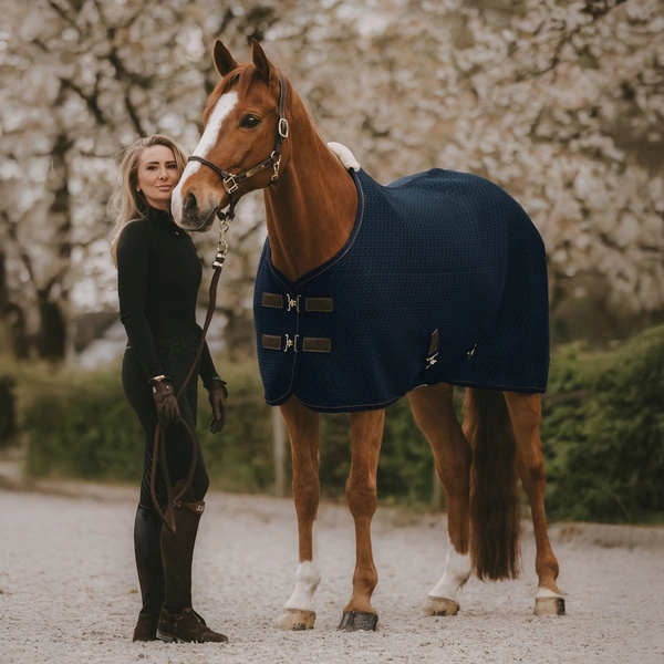 Derka 4D Spacer Cooler Sheet - granatowa