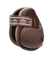 Veredus ochraniacze na tył Pro Jump Short Vento Elastic - brązowe