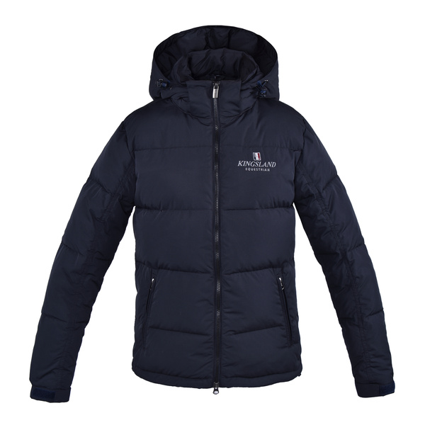 Kurtka Kingsland Classic Unisex Down Jacket - granatowa