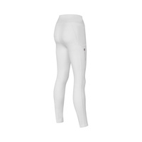 Damskie legginsy Kingsland Classic Ladies F-Grip Tights - białe