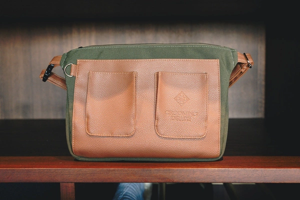 Torba Bag Canvas Kentucky Grooming Deluxe - brąz/khaki