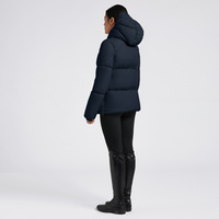 Kurtka Cavalleria Toscana Down Padded Nylon Parka - granatowa