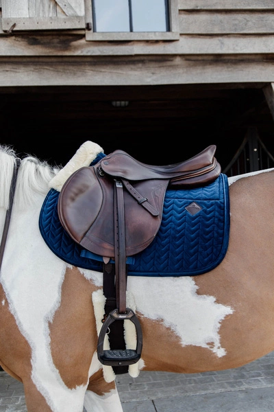 Kentucky czaprak Skin Friendly Velvet - granatowy