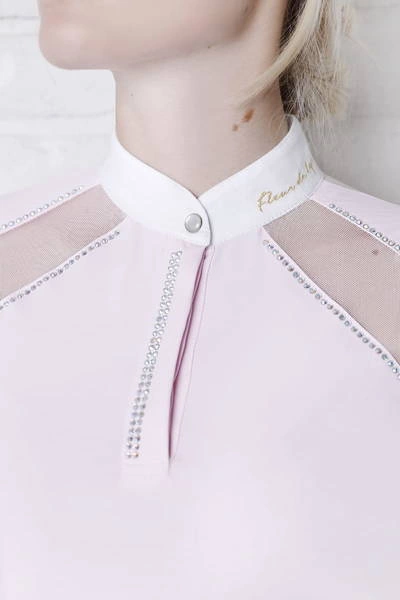 Koszula konkursowa Fleur de Lys Poppy - pudrowy róż