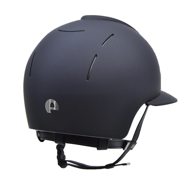 Kask KEP Smart POLO Matt - granatowy z brązowymi paskami