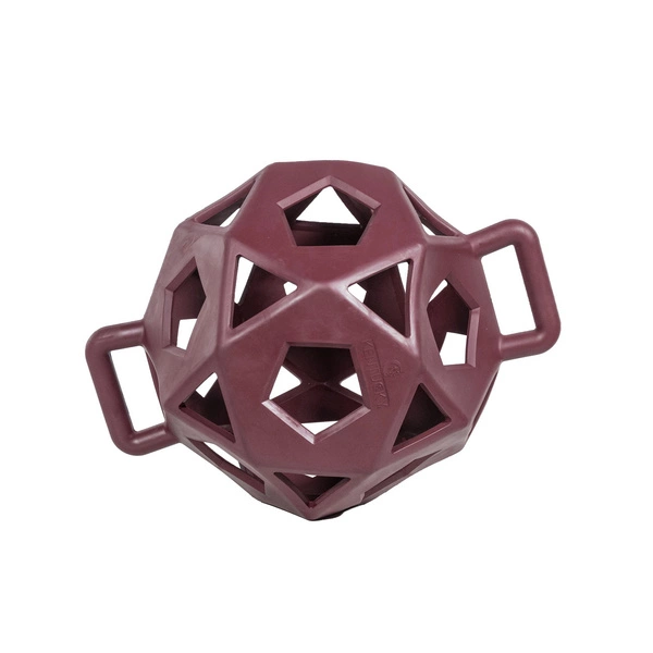 Kentucky elastyczna piłka na siano Relax Horse Play & Hay Ball - bordowa