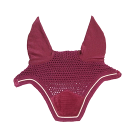 Kentucky nauszniki Velvet - fuksja