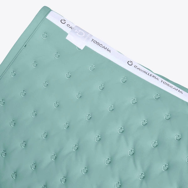 Czaprak Cavalleria Toscana Embrodery Quilted - miętowy