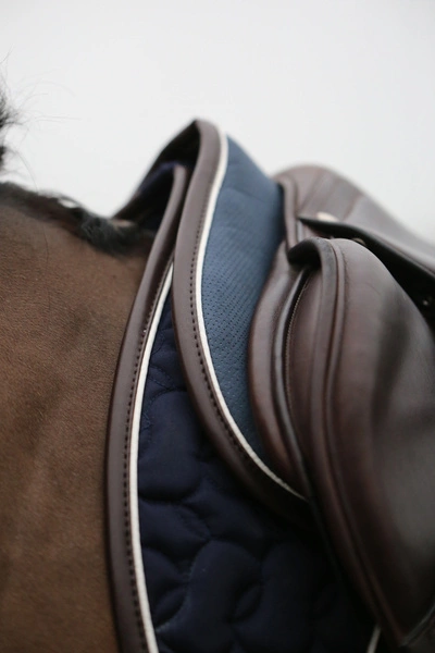 Kentucky anatomiczna podkładka pod siodło Absorb - granatowa