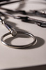 Velari wędzidło Snaffle Loose Ring Single Jointed Sweet Iron 16 mm