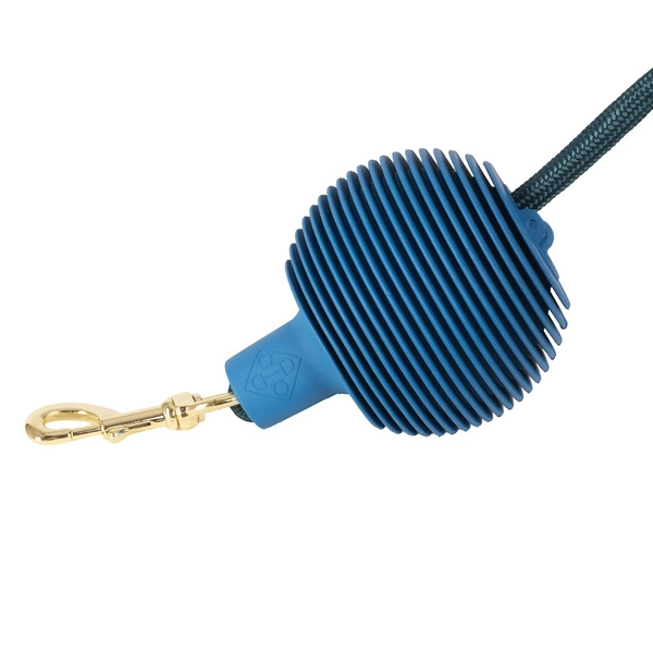 Kentucky Rubber Ball Pro - gumowa kula ochronna do uwiązów i ściany - niebieska