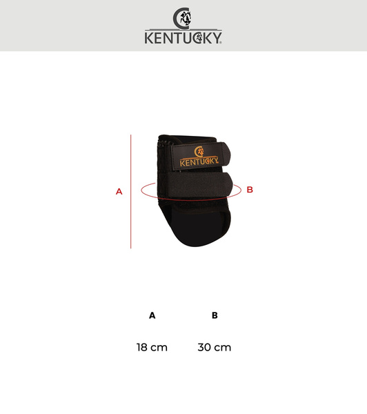 Kentucky ochraniacze Turnout Boots ProAir Short - czarne